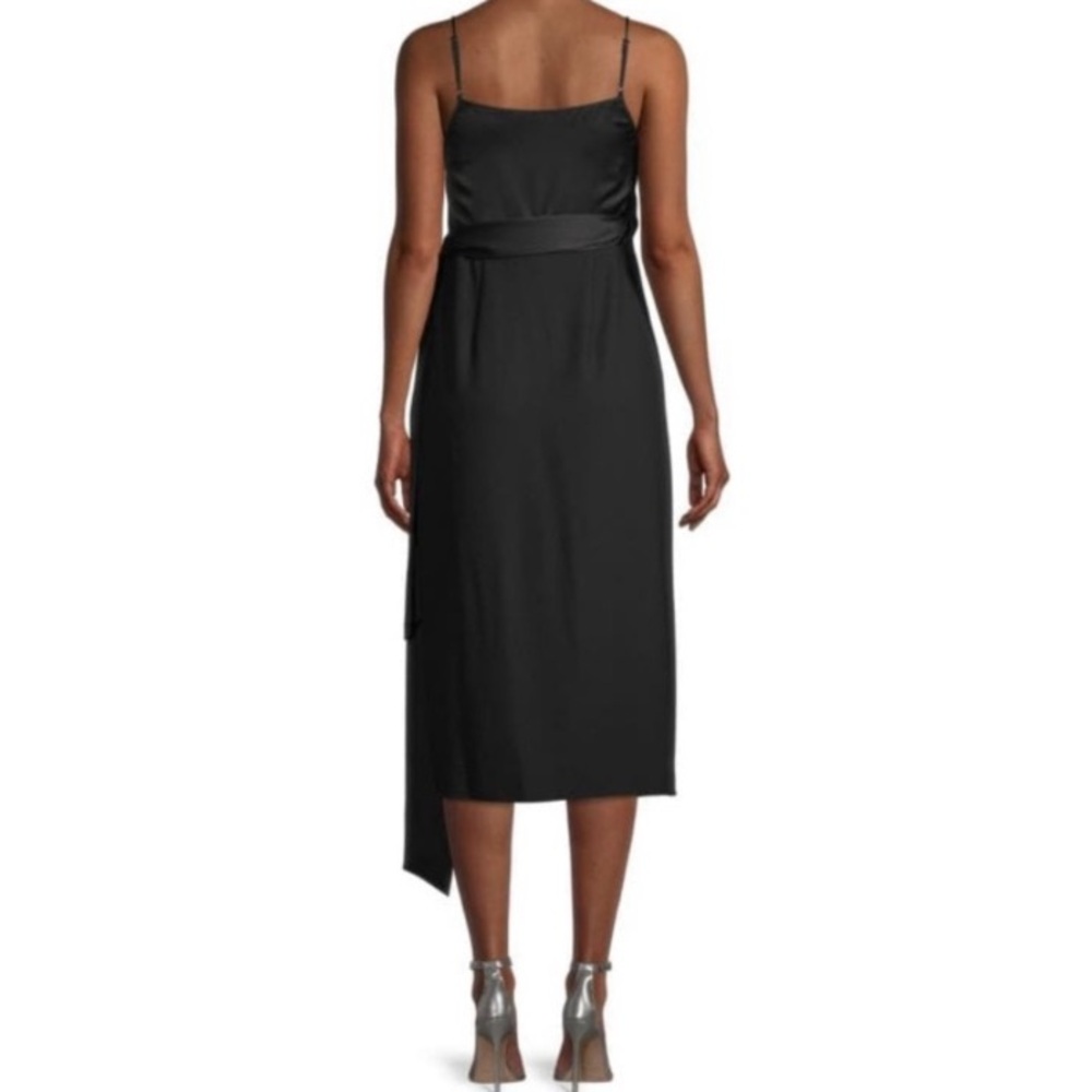 Diane Von Furstenberg Avila Black Wrap Dress - Picture 2 of 16